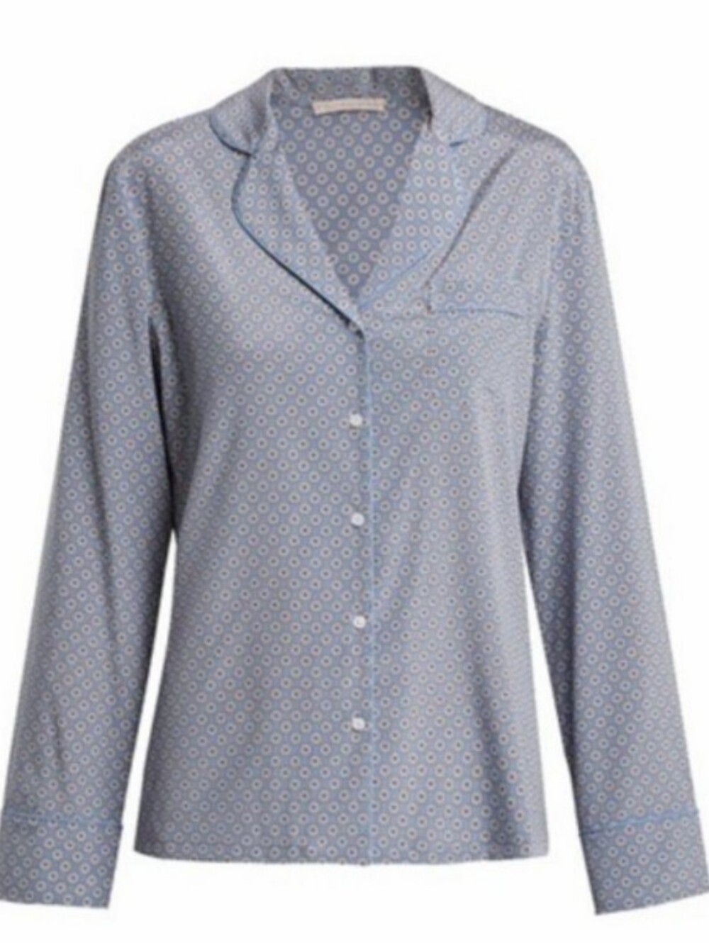 Stella McCartney Lingerie Daisy Silk Pajama Top Size S